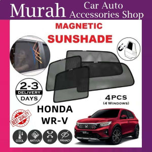 Honda WRV WR-V Magnetic Sunshade 【4pcs】