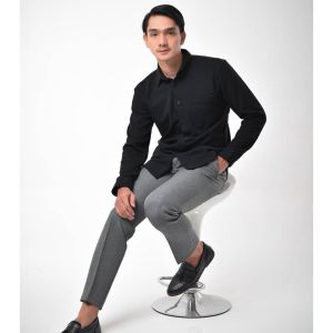 celana formal slimfit bahan semi wol kerja kantoran best seller