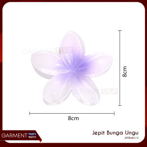 Jepit Rambut Fashion Summer Bunga Tropical Balinese Warna Gradasi Cantik Bahan Tebal Premium