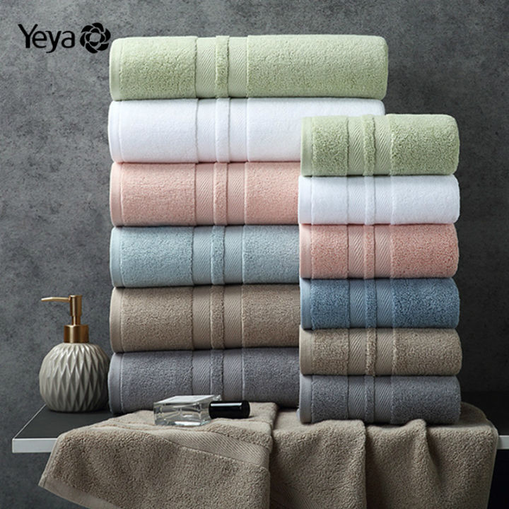 YEYA Khăn Tắm Cotton Khách Sạn Khăn 500G Bộ 140G Nhiều Màu Tùy Chọn ...