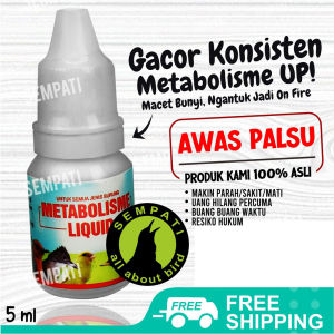 SEMPATI Metabolisme Liquid Obat Burung Sakit Macet MTLOBTB