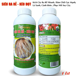 Siêu Ra Rễ Kéo Đọt 1 Lít Phân Bón Vi Lượng Kích Rễ Cực Mạnh Bung Chồi Vọt Ngọn