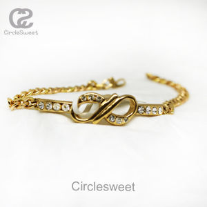 Gelang Tangan Model Rante Wanita Eka Swasa Aesthetic Anti Luntur & Anti Karat Model Terbaru SGT0412