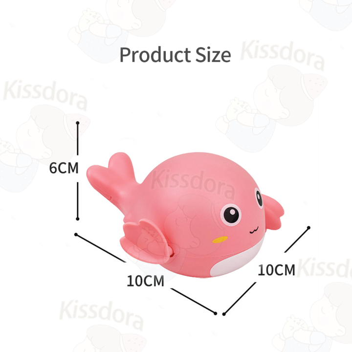 Kissdora%20Children's%20bath%20toys%20dolphin%20shape%20cute%20swimming%20toy%20for%20baby%20-%20Image%205