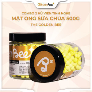 Combo 2 hủ Viên tinh nghệ Sữa Ong Chúa The Golden Bee 250g - Hỗ trợ đau bao tử dạ dày + làm dẹp