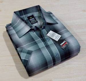 WL-Bos baju Kemeja motif salur Pria 2024 Lengan Pendek kekinian Terbaru Baju laki-laki Fashion Cowo Macho Hem katun Oxford Best Quality Promo Bonus Dadakan Murah Nampol Baju pria distro Dewasa basic colour shirt polos Kemeja TERMURAH Kemeja Casual top men