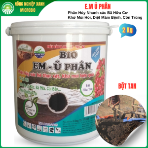 Men Ủ Phân Chuồng Vỏ Cà Phê Rơm Rạ Nhanh Hoai Mục Không Mùi Hôi TKS 2KG