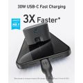 Anker Powerport Charger Nano 30W Charger Gan Charger PPS Fast Charging USB C Charger Travel Adapter Ultra Small Charger A2337. 