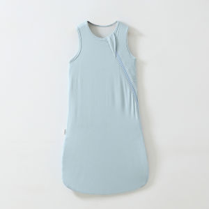 Orzbow เสื้อกั๊กกันหนาวสำหรับถุงนอนเสื้อกั๊กกันหนาวดีไซน์บาง Serat Bambu สองชั้นทารกแรกเกิดป้องกันการเตะฤดูร้อน