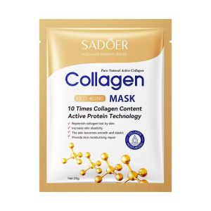 Sadoer 100% Plant Fruit Extract Moisturizing Korean Hydrating Face Sheet Mask Oil Control 25g
