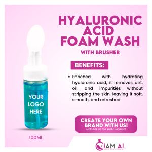 Hyaluronic Acid Facial Foam Wash 100ml