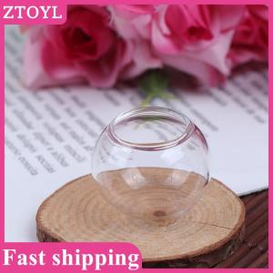 ZTOYL💝 1x Dollhouse Miniature Mini Fish Tank Mini Glass Bowl Doll House Accessories
