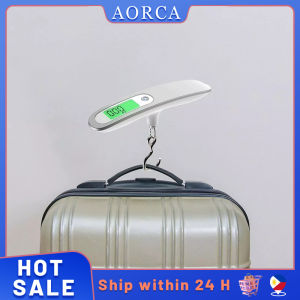 Portable Scale Digital LCD Display Electronic Luggage Hanging Suitcase Travel Weighs Hanging Steelyard Hook Scale