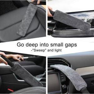 Detailing Brush Mop Japan Car Duster Anti Dust Dashboard Gap Door Pillar Seat Gap Cushion Kereta