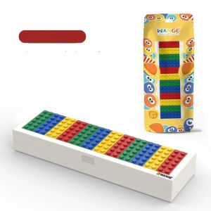 Kotak Pensil Mainan Balok Partikel Kecil Kreatif DIY Stationery Kotak Pensil Unik