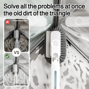 Household cleaning brush liquid multifunctional dispensing crevice cleaning brush soft bristle brush