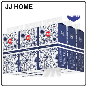 【JJ HOME】【8 Packs/Box】ManHua Classic Hanging Tissue 4-Ply 1000 Sheets | Soft Large Pack