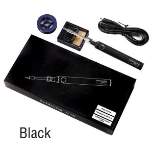 Bộ súng hàn có thể sạc lại USB Bộ bút hàn không dây 5V có thể sạc lại trong gia đình-bộ đồ đen