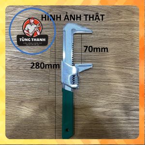 Mỏ lết Chữ F với Khả Năng Vặn Ren Téc Mỏ Lết Kìm nước chữ F Vặn Ống - Hợp Kim Chất Lượng Cao - tungthanhkimkhi