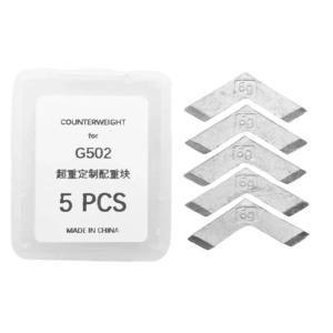 Tùy chỉnh trọng lượng chuột chơi game Kit với 5 mảnh kim loại cho điều khiển chính xác cho G502 trò chơi cạnh tranh và công việc thiết kế