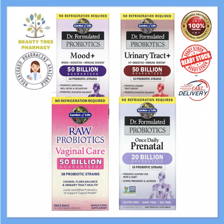 Garden Of Life Feminine Ph Daily Care Reviews Garden of Life Dr Formulated Probiotics Mood+ / Urinary Tract+ / Once