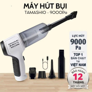 Máy Hút Bụi Cầm Tay TAMASHIO Không Dây Nhật Bản 6 Đầu Hút Máy Hút Bụi Ô Tô Giường Nệm BH 12 Tháng