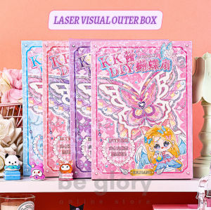 DIY Butterfly Fan Creative Handmade Gift Box Material Set DIY蝴蝶风扇创意手工