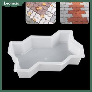 [Leomcio] DIY PATH Maker แม่พิมพ์คอนกรีตสวนถนนแม่พิมพ์ถนนปูอิฐแม่พิมพ์