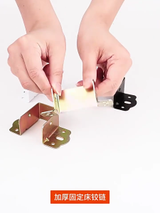 Upgraded Bed Hardware Convenient Installation Bed Joint Fitting Reliable & Strong Bed Connectors Bed Connections for DIY