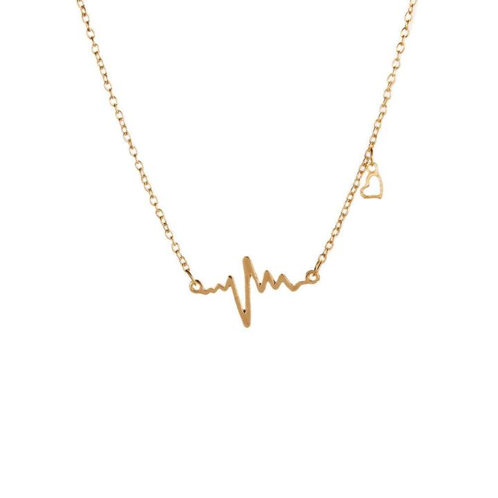 Ecg deals pendant necklace