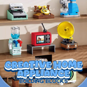 Creative Home Appliances Building Blocks 16pcs Set per Box Mini Blocks For Children Educational toys