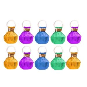 10ชิ้น Popper Streamers ใช้งานง่ายสีสันสดใสอุปกรณ์เสริมปาร์ตี้สำหรับวันเกิดงานแต่งงานเทศกาลและกิจกรรมพิเศษ