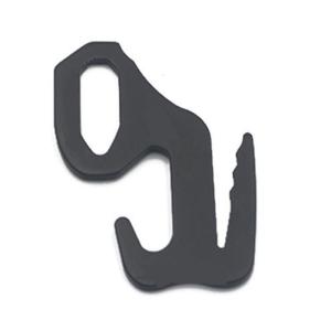 Rope Tightener Tent Tether Fastener Hook Aluminum Alloy Hook Tight Rope Buckle for Outdoor Canopy Tent Easy to Use