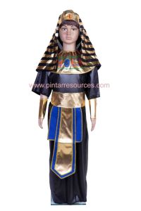READY STOCK Cosplay Kids Children Ancient Egyptian King Pharaoh Cleopatra Halloween Costume Movie Character Story Book Character Night Museum