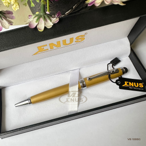 Bút ký cao cấp doanh nhân khắc tên chính hãng Enus VB108BG quà tặng ý nghĩa hộp đựng sang trọng kèm túi đựng