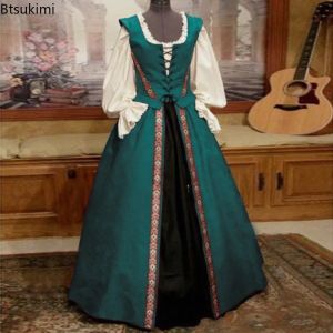 Medieval Maxi Dress Vintage Gothic Victorian Style Corset Women Fashion Georgian Renaissance Rococo Gown Cosplay Venice Costume2026