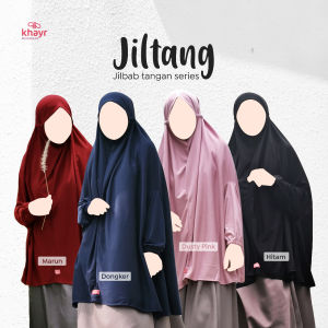 Hijab Jilbab Tangan Jumbo by Khayr Moswear - Super Hemat