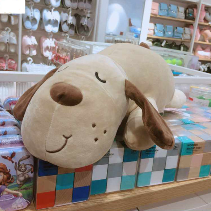 Miniso the same type of puppy dog plush doll pillow sleeping cuddling dog comforting toy gift for men and women Lazada PH