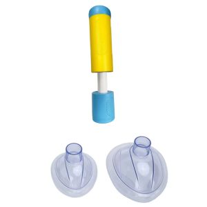 FUJIN Easy To Use Choking Emergency Device Anti Suffocation Breathing Trainers Anti Choking Rescue Device Emergency Device Portable Asphyxia CPR  Asphyxia Rescue