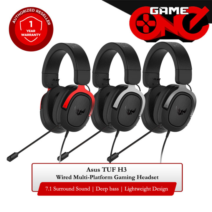 Surround Sound Asus Tuf H3 Specs Asus TUF Gaming H3 Gaming Headset