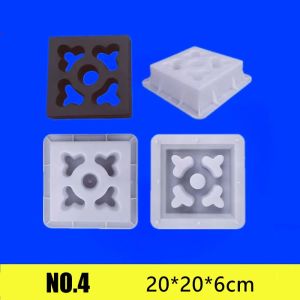 WENTIVV Plastic Hollow Brick Mold 20206cm Square Window Flower Fence Making Mold Concrete Paving Anti-Slip Cement Antique Brick Mold Cement Antique Window