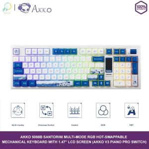 Bàn phím AKKO 5089B (RGB / Hotswap / Akko V3 Piano Pro)_Mới hàng chính hãng