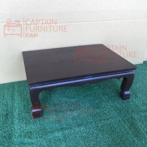 ฐานโต๊ะหมู่บูชา หมู่ 7 หน้า 4 สีโอ๊ค ไม้สัก กว้าง 34 ซม. ยาว 48 ซม. สูง 17 ซม.