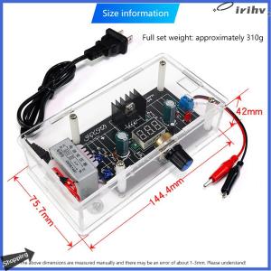 【jianzhanqinl】 LM317แหล่งจ่ายไฟแบบปรับได้ชุด DIY โมดูลแรงดันไฟฟ้า DC ชิ้นส่วนเชื่อมการผลิตอิเล็กทรอนิกส์จำนวนมาก