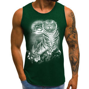 HARIMAU BULAN | Singlet Pria | Dewasa | Distro | Diskon | Terbaru | Murah | Produk Lokal | CIAO.ID