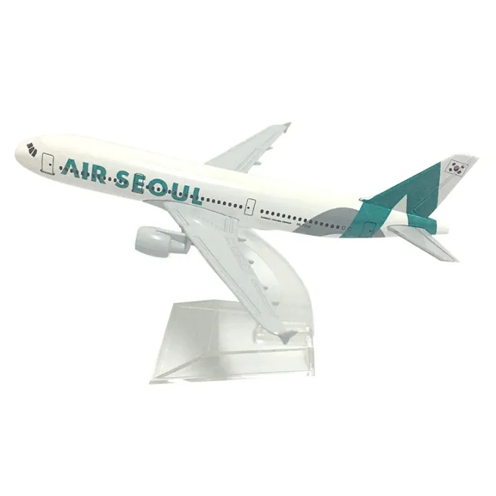 2025JASON%20TUTU%2016cm%20Korean%20Air%20Seoul%20Airbus%20A380%20Airlines%20Model%20Airplane%20Diecast%20Metal%201/400%20Scale%20Planes%20-%20Image%202