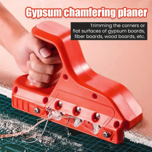 Pemotong Chamfer Gypsum Multifungsi 45/60 Derajat - Alat Kesetiran Drywall Profesional