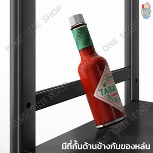 A262 ชั้นวางของในครัว ยืดขยายข้างได้ 4/3 ชั้น ชั้นวางของเหล็ก ปรับความสูงได้ ชั้นวางของ ชั้นวางเหล็ก ชั้นวางเครื่องปรุง