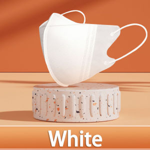 [Adult Mask] 50PCS 3D Adult Mask 3-Layer Breathable And Comfortable Non-Woven Dustproof Reusable 3Dmask White Black10pcs/bag 3D口罩 成人口罩