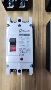 GrandQ 2P DC 600V DC Solar Molded Case Circuit Breaker MCCB Overload Protection Switch Protector for Solar Photovoltaic PV